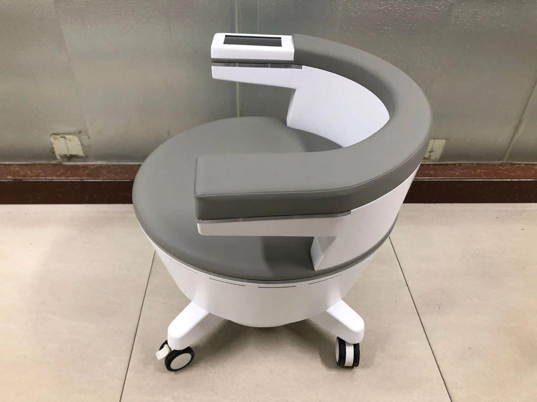 グレーカラー EMS 骨盤底筋トレーニングチェア 電磁パルスチェア