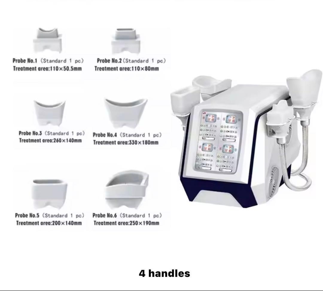 脂肪冷却マシン 4ハンドル/3Dサラウンドクライオと同等品