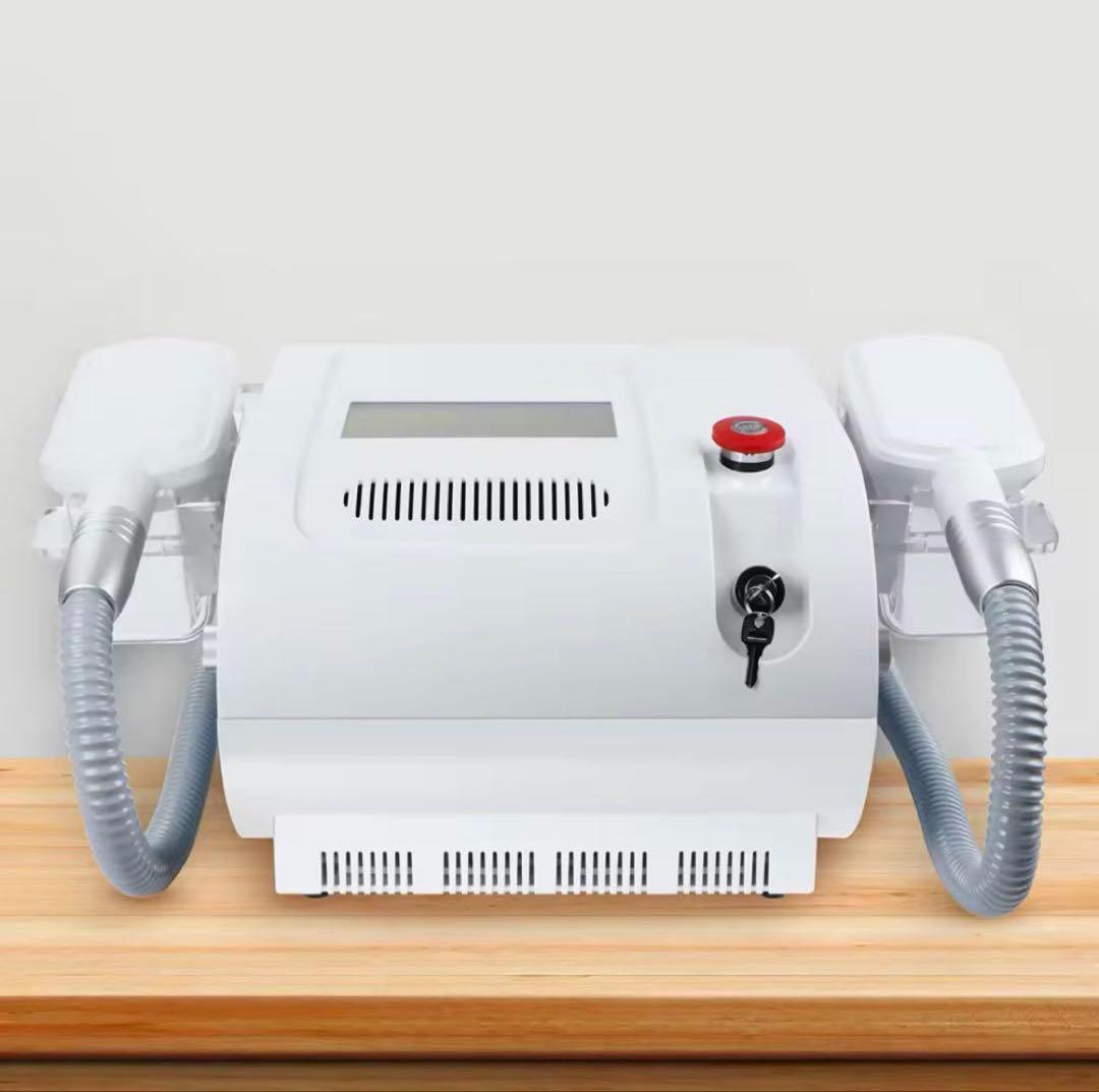 【新品】日本語説明書付き2ヘッド脂肪冷却マシン強力業務用コンパクト